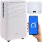 Dezumidificator mobil, control WiFi, 200W, rezervor 2 litri, capacitate 12 litri/zi, timer Dezumidificator mobil, control WiFi, 200W, rezervor 2 litri, capacitate 12 litri/zi, timer