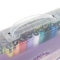 Set 36 markere acrilice, varf 4 mm, pentru multiple suprafete, pigment rezistent la apa Set 36 markere acrilice, varf 4 mm, pentru multiple suprafete, pigment rezistent la apa