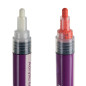 Set markere acrilice impermeabile, 24 culori, pentru multiple suprafete, varf 4 mm Set markere acrilice impermeabile, 24 culori, pentru multiple suprafete, varf 4 mm
