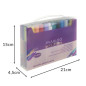 Set markere acrilice impermeabile, 24 culori, pentru multiple suprafete, varf 4 mm Set markere acrilice impermeabile, 24 culori, pentru multiple suprafete, varf 4 mm