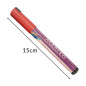 Set markere acrilice impermeabile, 24 culori, pentru multiple suprafete, varf 4 mm Set markere acrilice impermeabile, 24 culori, pentru multiple suprafete, varf 4 mm