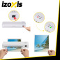 Set laminator A4, 150-250 microni, laminare la cald/rece, trimmer, dispozitiv rotunjire colturi, 60 plicuri