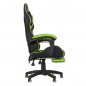 Scaun ergonomic gaming, spatar rabatabil, suport lombar, suport retractabil picioare, tetiera, inaltime 122-130 cm, RESIGILAT Scaun ergonomic gaming, spatar rabatabil, suport lombar, suport retractabil picioare, tetiera, inaltime 122-130 cm, RESIGILAT