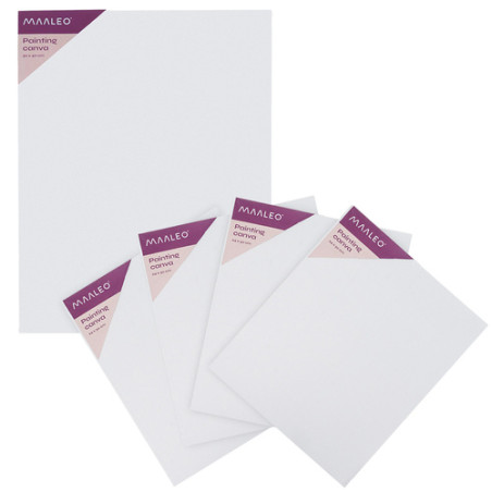 Set de pictura XXL, 24 tuburi vopsea acrilica, 10 pensule, 5 panze, sevalet, paleta