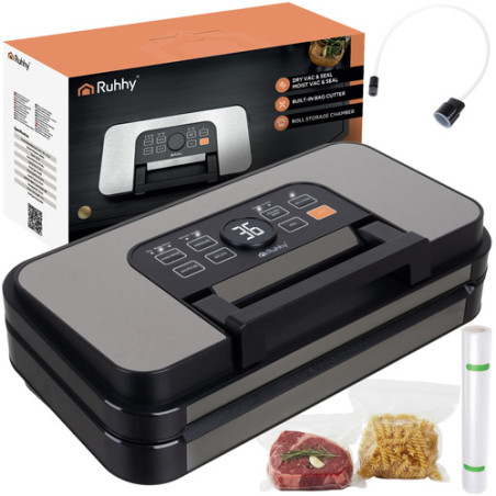 Aparat de vidat, 95 kPa, 125W, VAC, SEAL, PULSE, 3 moduri, latime punga 30 cm