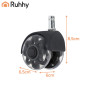 Set 5 roti pentru scaun de birou, dimensiune 2.5 inch, pivotante Set 5 roti pentru scaun de birou, dimensiune 2.5 inch, pivotante