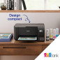 Multifunctional inkjet color CISS Epson EcoTank L3230, A4, 10 ppm, USB, cerneala inclusa, negru