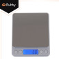 Cantar de bucatarie, maxim 2 kg, 2 recipiente incluse, afisaj LCD