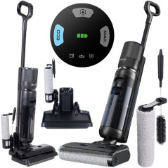 Aspirator multifunctional cu spalare, fara fir, 200W, 16 kPa, 2 rezervoare, autocuratare