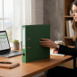 Biblioraft verde A4 pentru organizare documente – Cotor 5 cm, Bordura Metalica, 350 Coli Biblioraft verde A4 pentru organizare documente – Cotor 5 cm, Bordura Metalica, 350 Coli