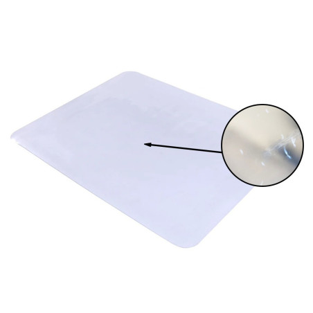 Covoras protectie pardoseala pentru scaun de birou, 120x90 cm, PVC transparent cu grosime de 0.5 mm, RESIGILAT