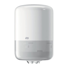 Dozator profesional de hartie, derulare centrala, alb