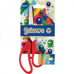 Foarfeca 13 cm, varf rotund, culori asortate