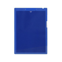 Set 5 folii documente, cu clema, 310 x 220 mm, bleumarin