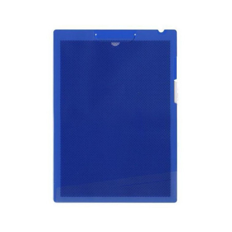 Set 5 folii documente, cu clema, 310 x 220 mm, bleumarin