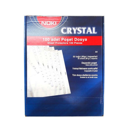 Folie protectie documente A4, 90 microni, 100/Set