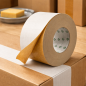 Banda adeziva umectibila ranforsata, rola 70 mm x 150 m, hartie kraft Banda adeziva umectibila ranforsata, rola 70 mm x 150 m, hartie kraft