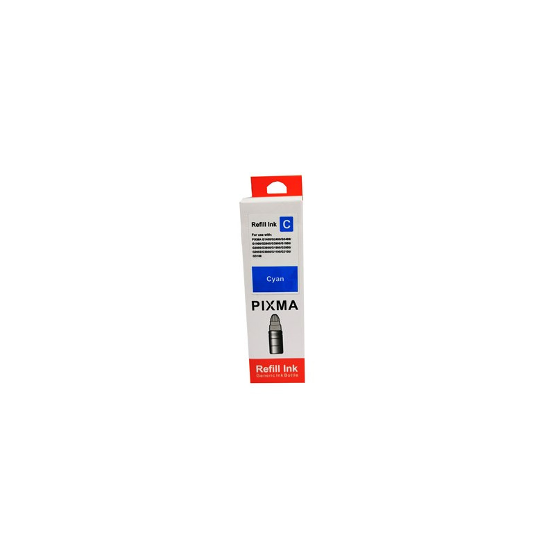 Cerneala compatibila Canon GI-490/GI-790 CISS, Cyan, 70 ml