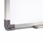 Tabla magnetica Premium alba 90x120 cm, rama de aluminiu, fixare perete, suport markere