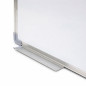 Tabla magnetica whiteboard 90x150 cm, rama aluminiu, tavita markere
