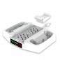 Suport incarcare doua controlere Xbox si casti, multifunctional, 4 in 1, 2 ventilatoare, indicator LED, cablu USB, RESIGILAT