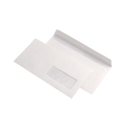 Set 100 plicuri DL autoadezive cu fereastra dreapta