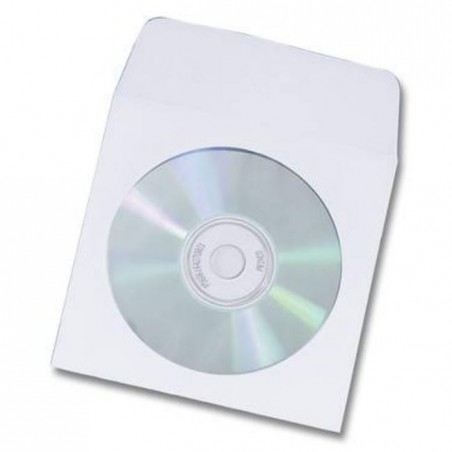 Plic CD DVD 124x127mm cu inchidere gumata 100 bucati