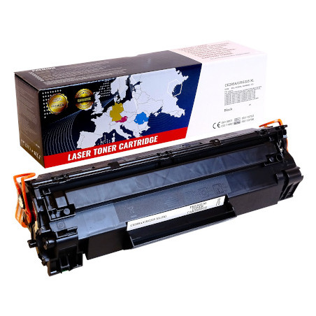Cartus compatibil HPC CE285A/CRG725 XL Laser, black, 2000 pagini