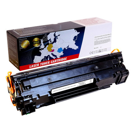 Cartus compatibil HPC CE285/ CE278/ CB435/ CB436/ CRG728/725 XL Laser, black, 2500 pagini