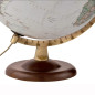 Glob geografic iluminat Gold Executive 30 cm – design premium, harta detaliata si eleganta moderna