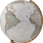 Glob geografic iluminat Gold Executive 30 cm – design premium, harta detaliata si eleganta moderna