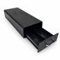 Sertar organizare capsule cafea, compatibil K-Cup si Nespresso, 32 x 12.5 x 6 cm, negru
