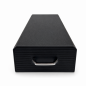 Sertar organizare capsule cafea, compatibil K-Cup si Nespresso, 32 x 12.5 x 6 cm, negru
