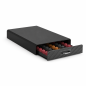 Sertar organizator pentru 50 capsule cafea Nespresso, negru, 33x23x5.5 cm Sertar organizator pentru 50 capsule cafea Nespresso, negru, 33x23x5.5 cm