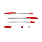 Pix cu bila Erichkrause R301 1 mm rosu - clasic, precis