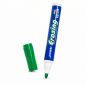 Set 10 markere Whiteboard verde, varf rotund 2.8 mm, scriere precisa si curata, Dry Erase