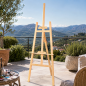 Sevalet din lemn pentru pictura 175x50, pliabil, inaltime ajustabilia maxim 175 cm