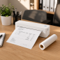 Rola hartie termica A4 pentru imprimanta, print rapid, 50 coli, compatibilitate universala Rola hartie termica A4 pentru imprimanta, print rapid, 50 coli, compatibilitate universala
