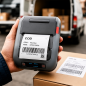 Mini imprimanta termica portabila, 75 mm, wireless, Bluetooth, USB, 203 DPI, pentru business si curierat Mini imprimanta termica portabila, 75 mm, wireless, Bluetooth, USB, 203 DPI, pentru business si curierat