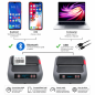 Mini imprimanta termica portabila, 75 mm, wireless, Bluetooth, USB, 203 DPI, pentru business si curierat Mini imprimanta termica portabila, 75 mm, wireless, Bluetooth, USB, 203 DPI, pentru business si curierat