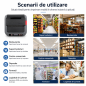 Mini imprimanta termica portabila, 75 mm, wireless, Bluetooth, USB, 203 DPI, pentru business si curierat Mini imprimanta termica portabila, 75 mm, wireless, Bluetooth, USB, 203 DPI, pentru business si curierat