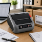 Mini imprimanta termica portabila, 75 mm, wireless, Bluetooth, USB, 203 DPI, pentru business si curierat Mini imprimanta termica portabila, 75 mm, wireless, Bluetooth, USB, 203 DPI, pentru business si curierat