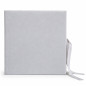 Album foto premium Velvet 500 poze 10x15 cm, catifea gri, file negre, inchidere panglica satinata Album foto premium Velvet 500 poze 10x15 cm, catifea gri, file negre, inchidere panglica satinata
