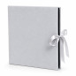 Album foto premium Velvet 500 poze 10x15 cm, catifea gri, file negre, inchidere panglica satinata Album foto premium Velvet 500 poze 10x15 cm, catifea gri, file negre, inchidere panglica satinata