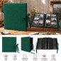 Album foto elegant Velvet 500 fotografii 10x15, catifea verde, pagini negre premium Album foto elegant Velvet 500 fotografii 10x15, catifea verde, pagini negre premium