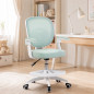 Scaun de birou ergonomic pentru copii si adolescenti, verde menta, reglabil pe inaltime, suport picioare Scaun de birou ergonomic pentru copii si adolescenti, verde menta, reglabil pe inaltime, suport picioare