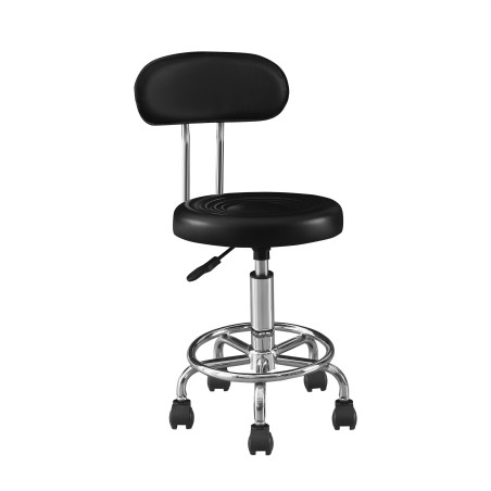 Scaun ergonomic rotativ, inaltime reglabila 76-88 cm, baza cromata, maxim 120 kg