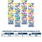 Set 3 pensule pentru pictura, varf plat, dimensiuni diferite, pastel