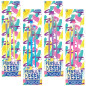 Set 3 pensule pentru pictura, varf plat, dimensiuni diferite, pastel