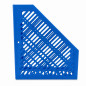 Suport documente vertical A4 albastru, organizator birou din plastic rezistent, 80 x 250 x 300 mm Suport documente vertical A4 albastru, organizator birou din plastic rezistent, 80 x 250 x 300 mm